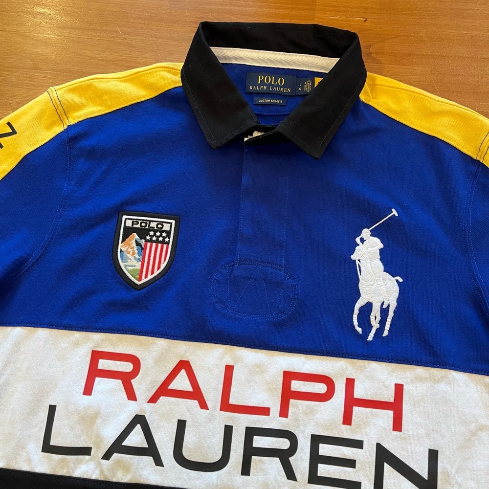 POLO RALPH LAUREN Logo Rugby Shirt - Picture 2 of 4